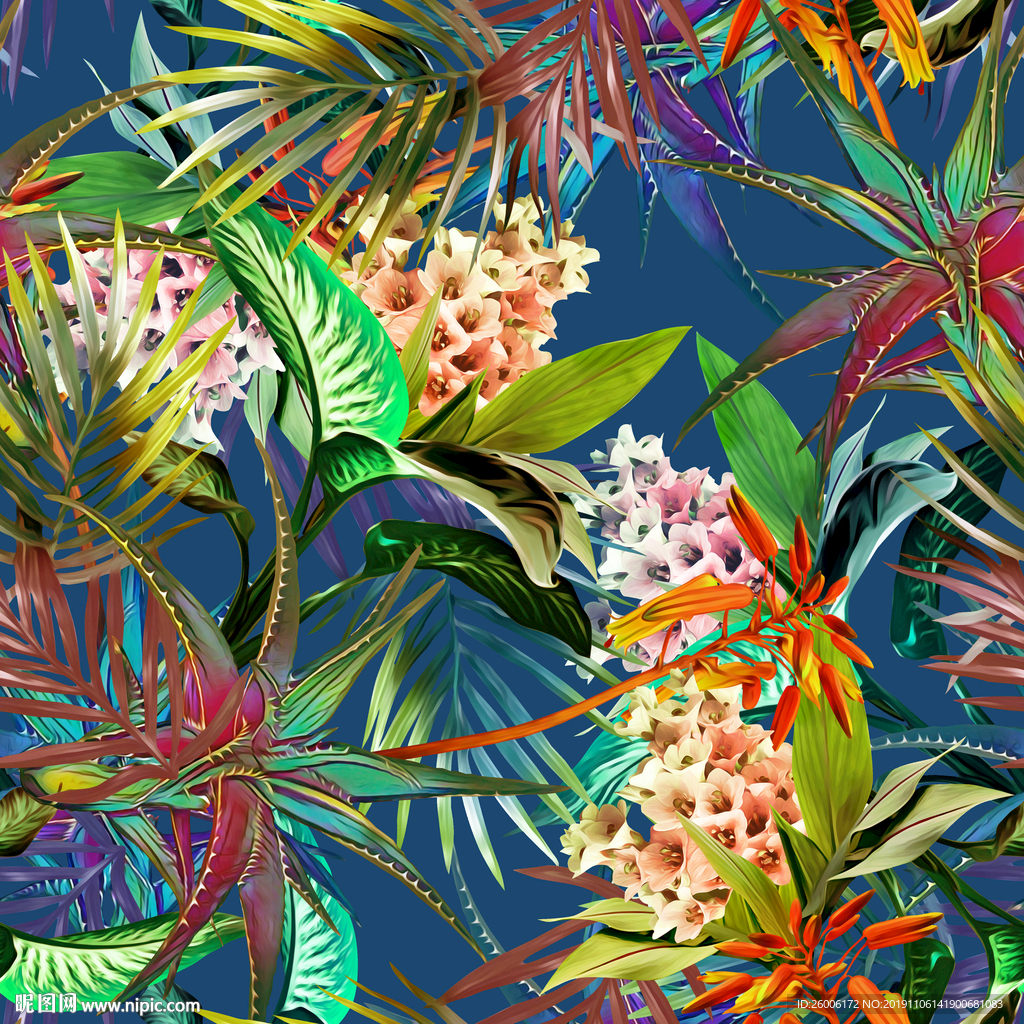 数码印花 大牌 佩斯利 复古