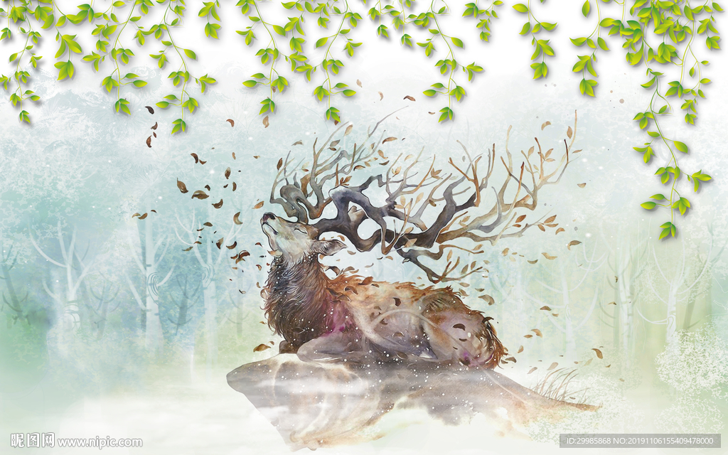 现代欧式装饰画 TIF分层