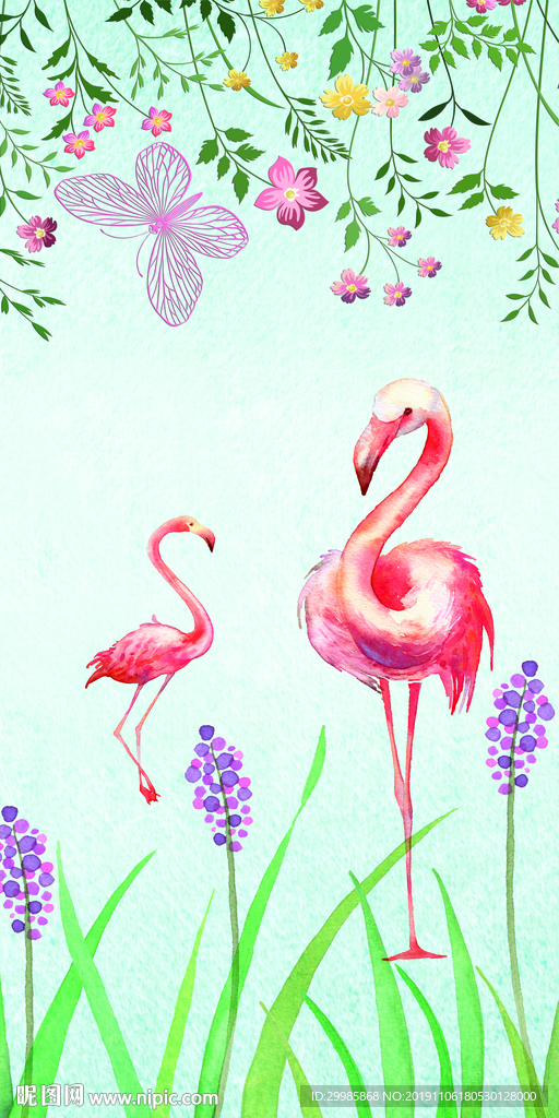 高清 装饰玄关画 TIF分层