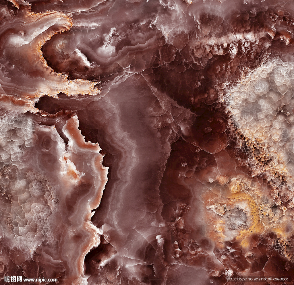 红玉 奢华石纹 PSD通道分层