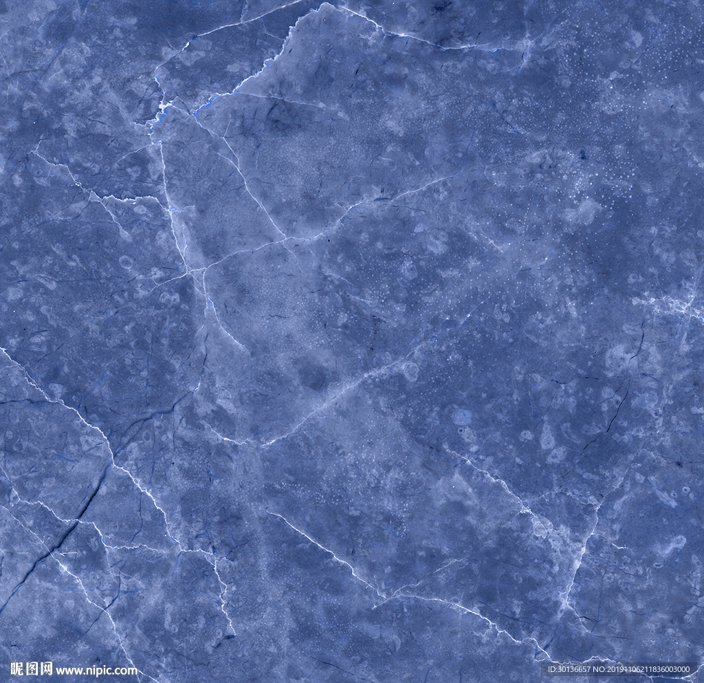 蓝色豪华石纹 PSD通道分层