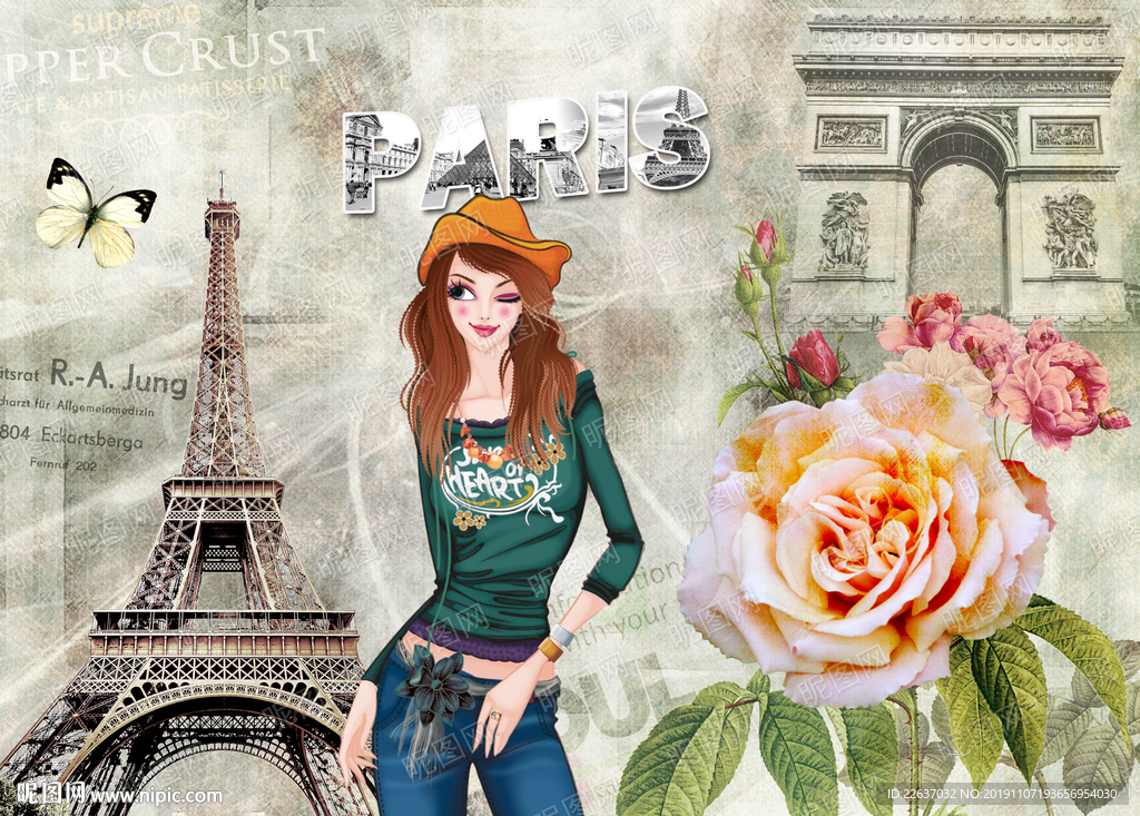 欧美风格装饰画