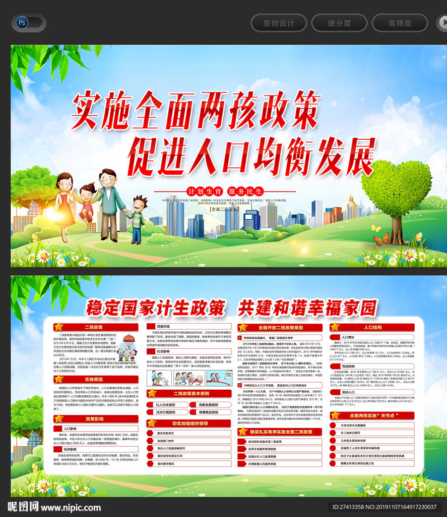 计划生育展板