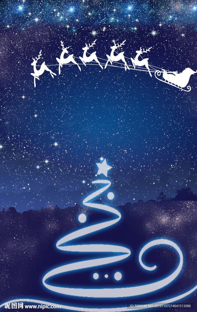 圣诞节唯美背景