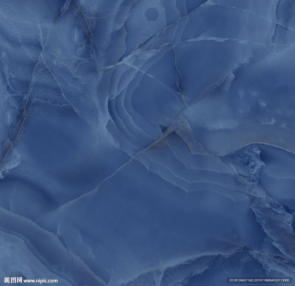 蓝色极品石纹 PSD通道分层
