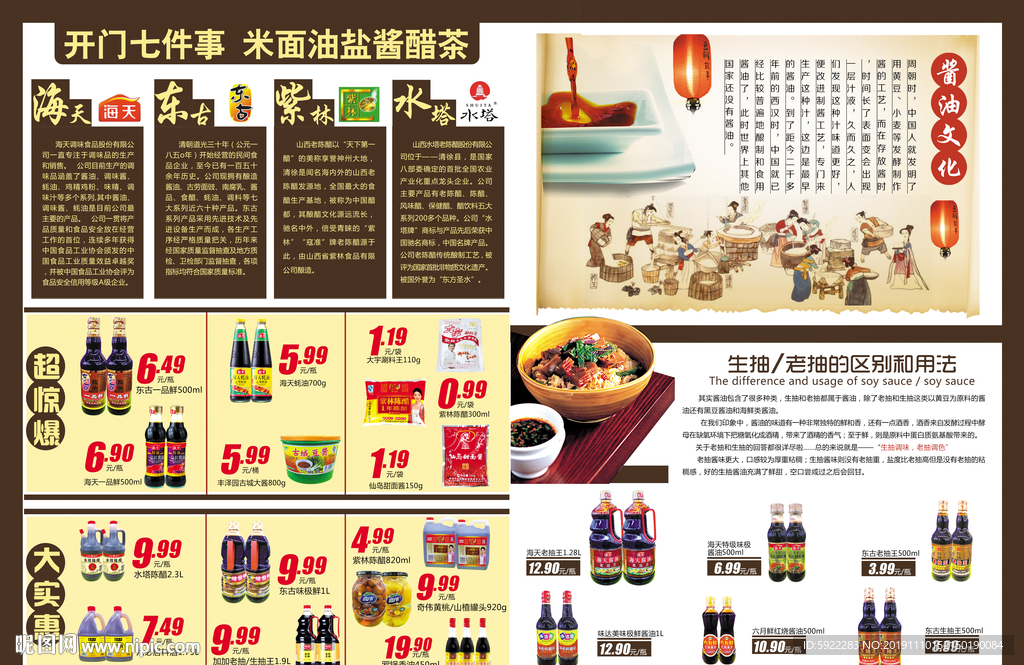 调料节 海报 素材 调料DM