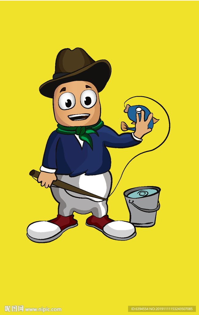 手绘人物形象IP插画 卡通人物