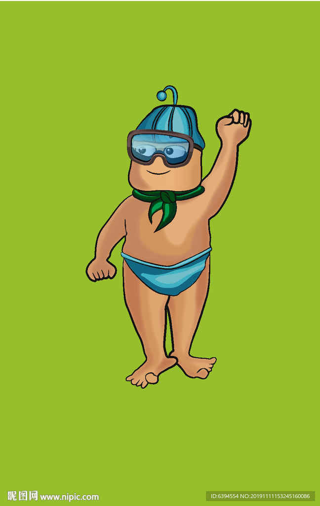 手绘人物形象IP插画 卡通人物