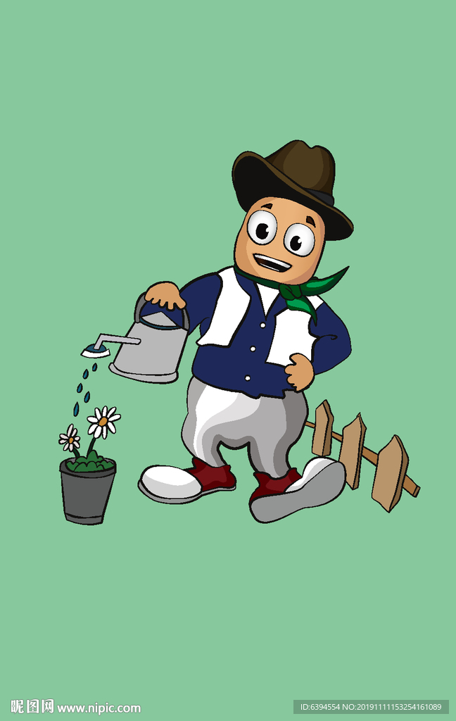 手绘人物形象IP插画 卡通人物