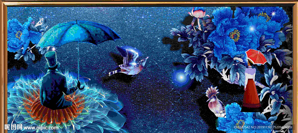 花花世界 背景画