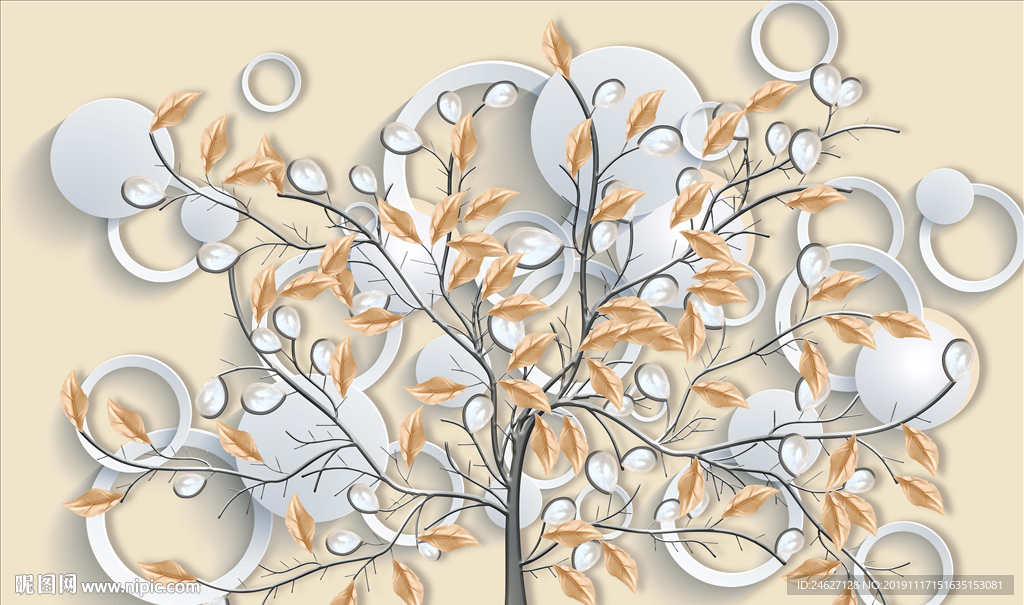 珠宝花卉装饰画