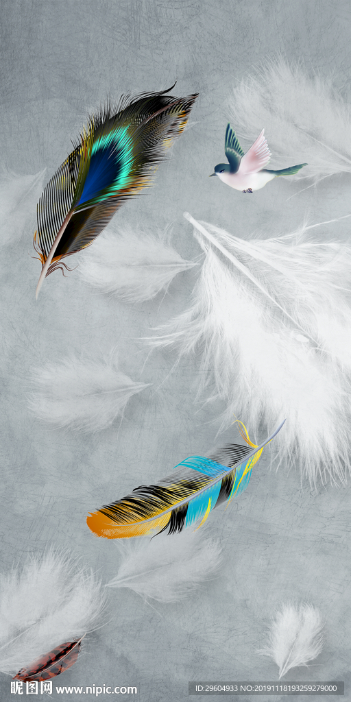 欧式玄关高清画 TIF分层