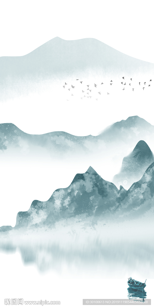 高清 高档玄关画 tif分层