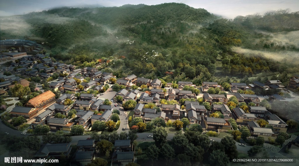 民宿酒店别墅设计效果图