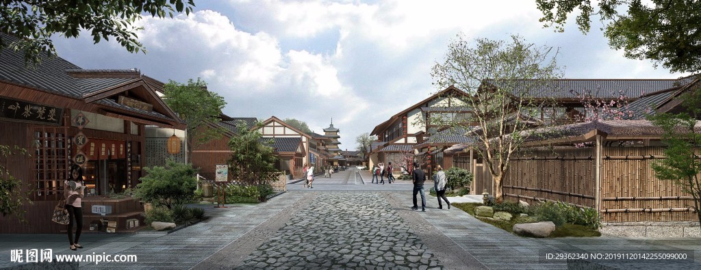 中式民宿设计效果图