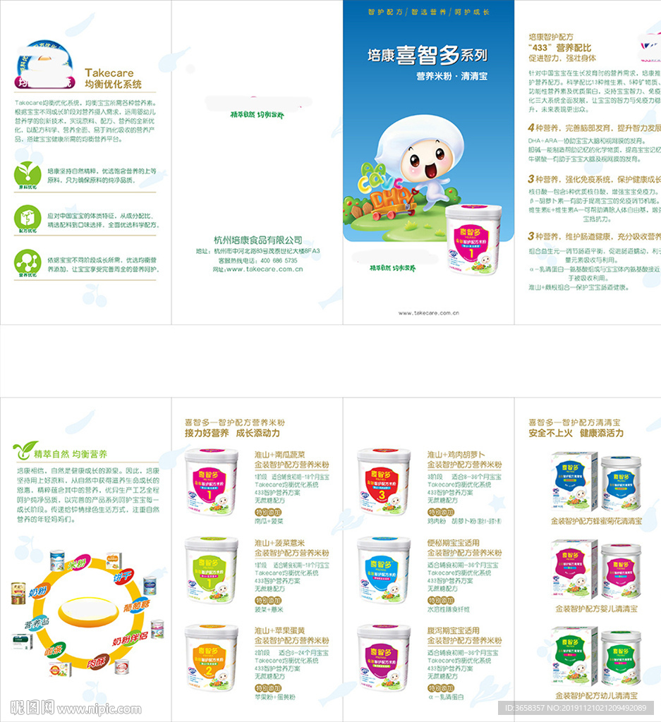 奶粉包装广告海报