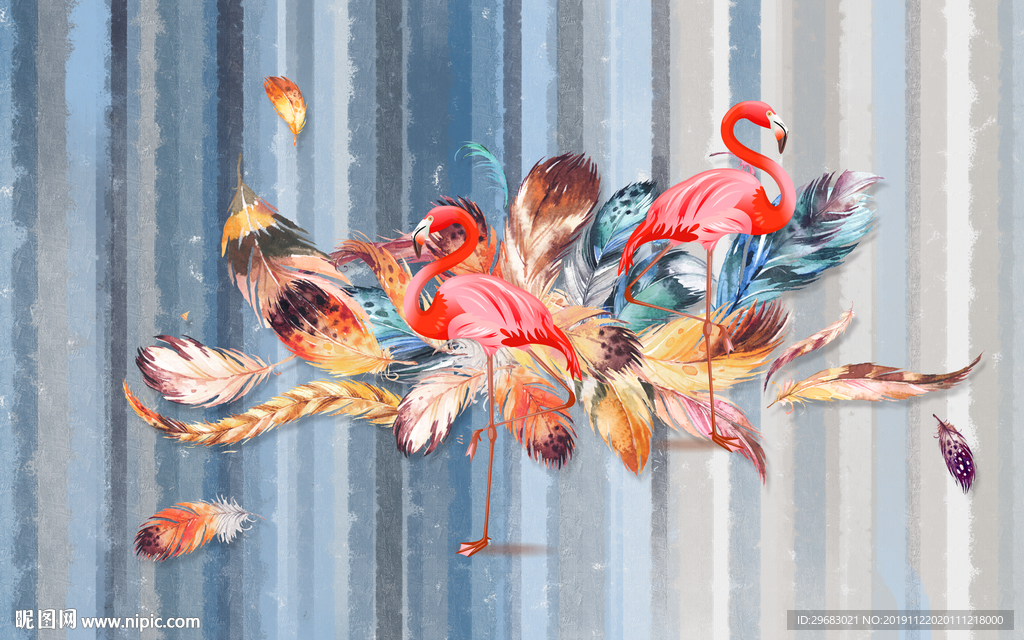 现代简约装饰画 TIF分层