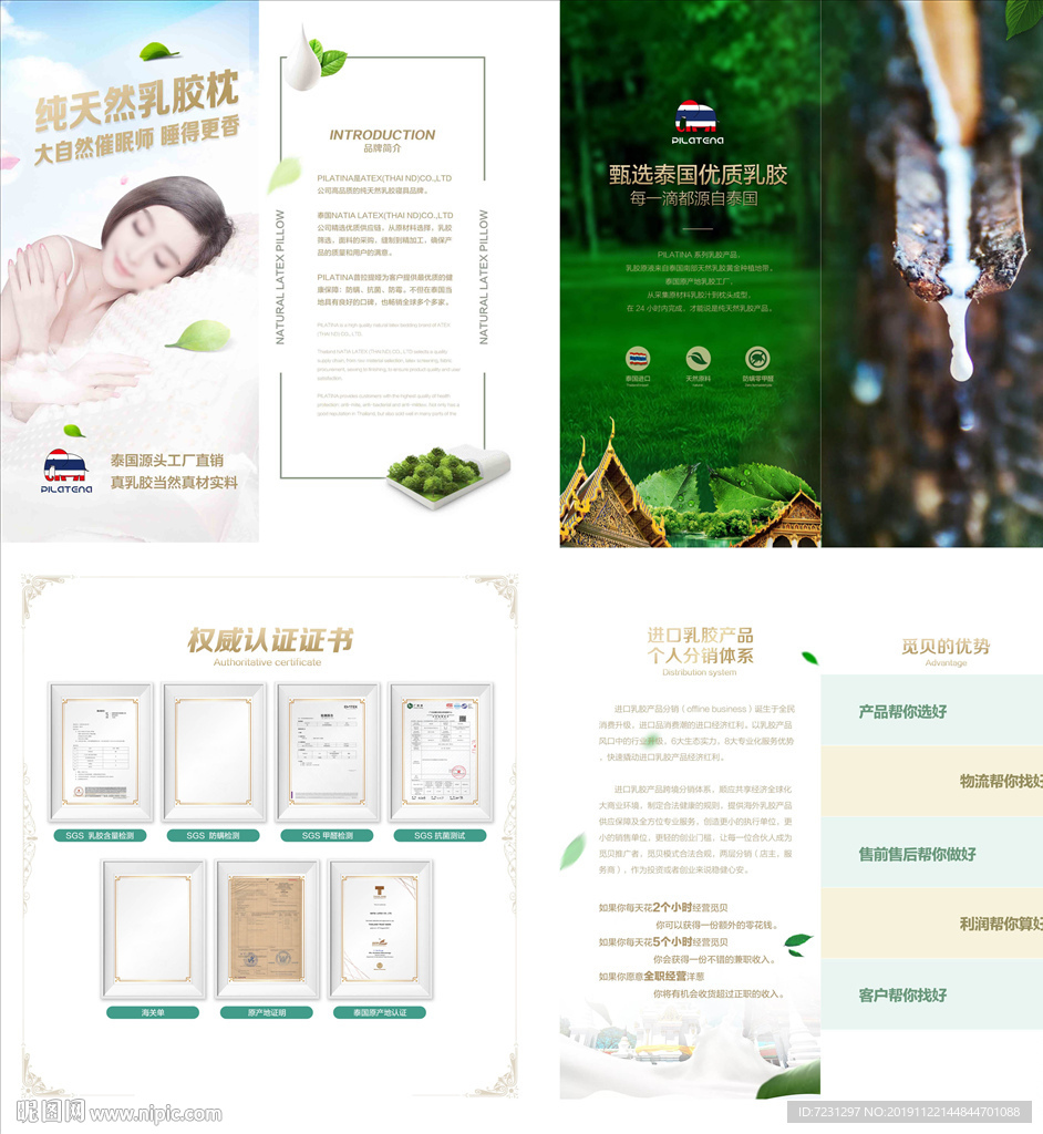 乳胶枕招商手册