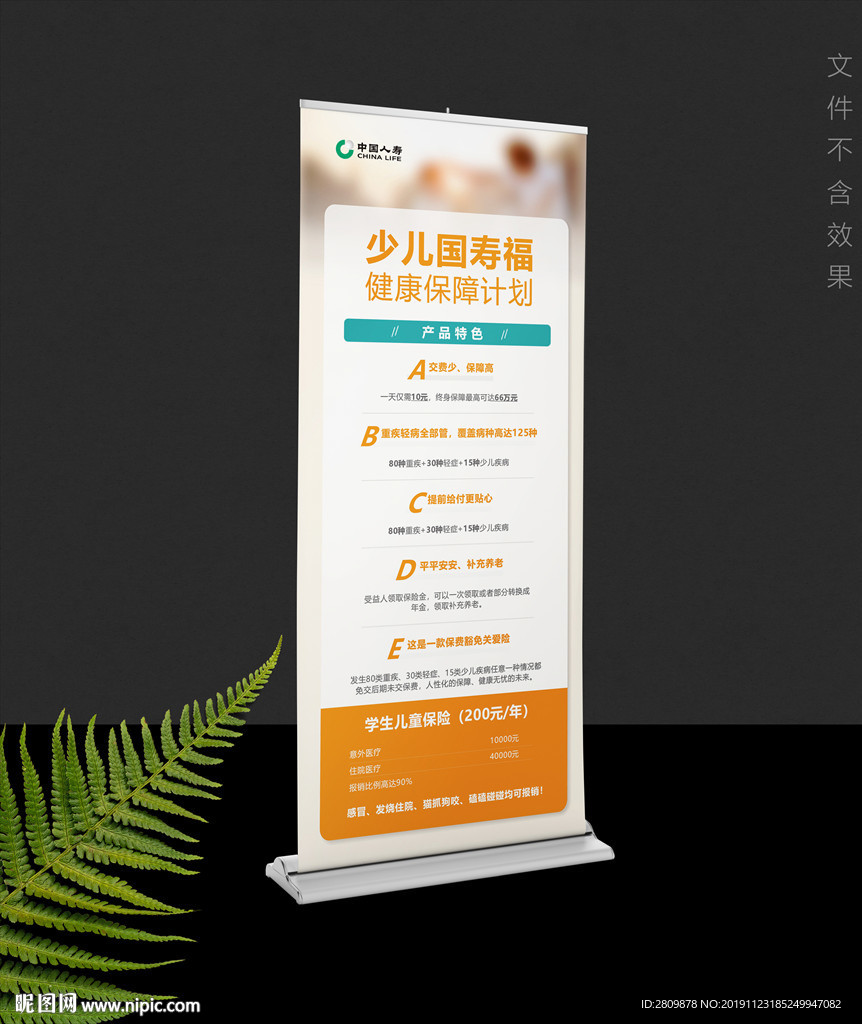 人寿展架   人寿  中国人寿