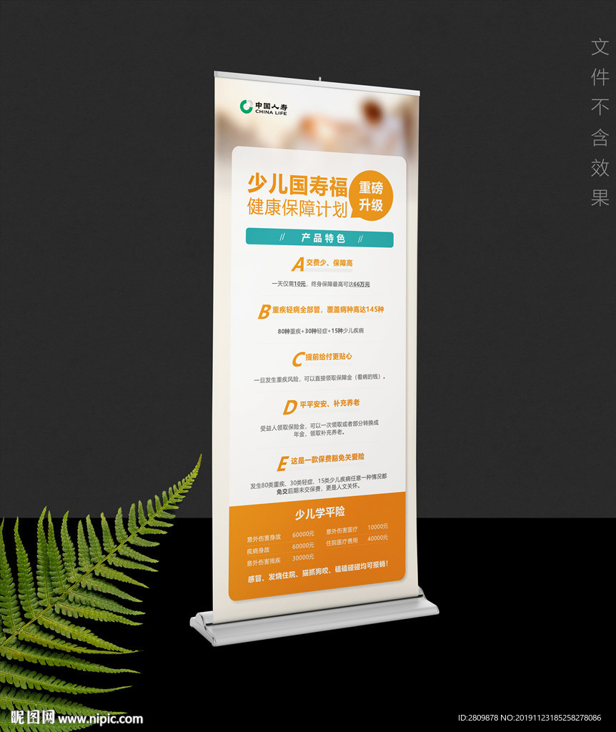 人寿展架   人寿  中国人寿