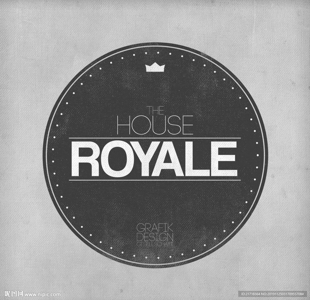 徽标奖章字体设计