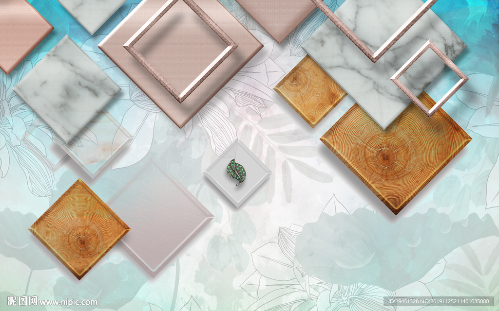 豪华 欧式装饰画 TIF分层