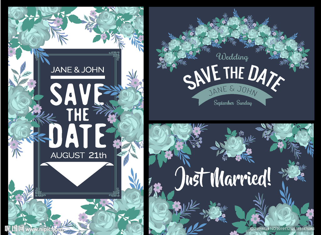 婚礼邀请卡设计