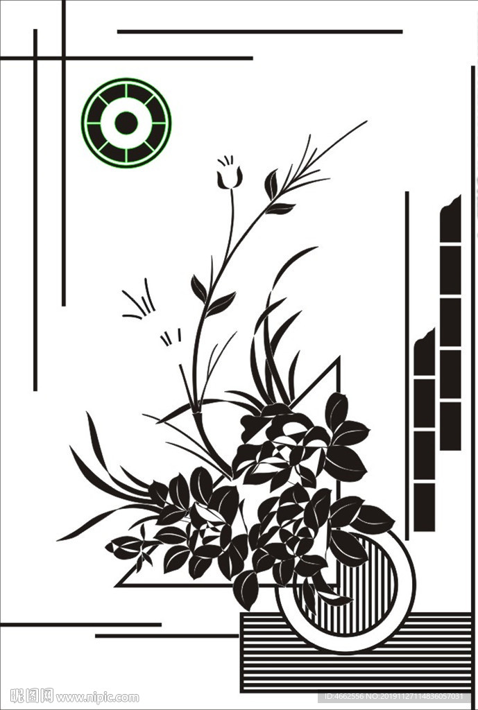 贴片  玉砂花 艺术玻璃