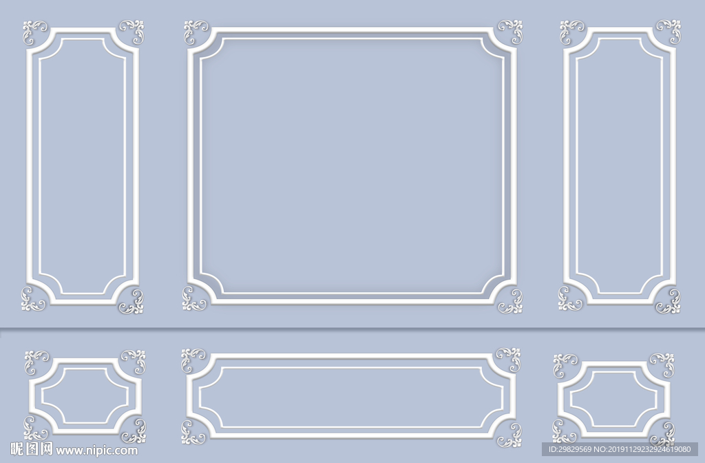 石膏边框 欧式边框