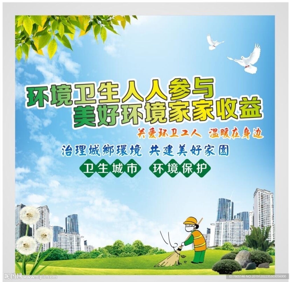 环境卫生治理宣传