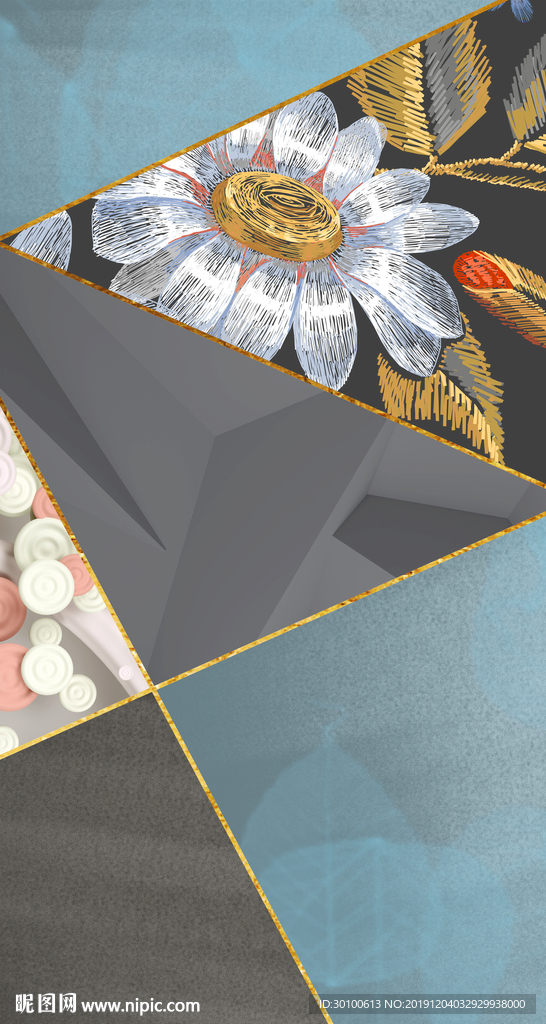 高档 玄关装饰画 TIF分层