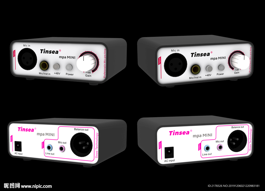 录音棚话筒放大器