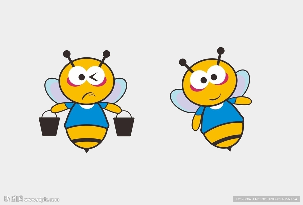 卡通小蜜蜂