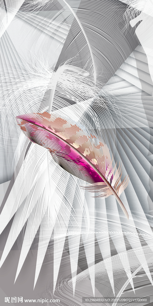 新品 家居玄关画 TIF分层