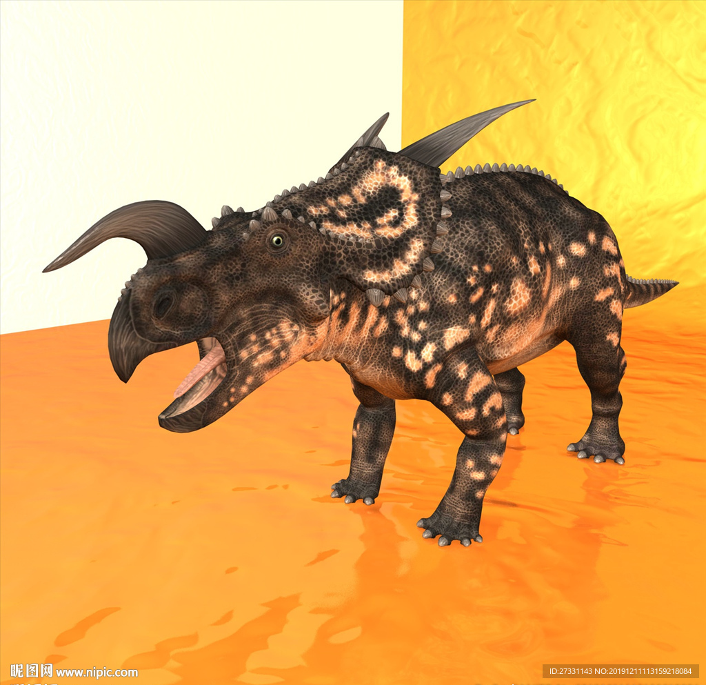 恐龙模型 动物模型 恐龙近景