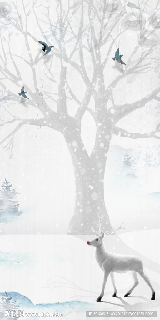 极品玄关过道挂画 TIF分层