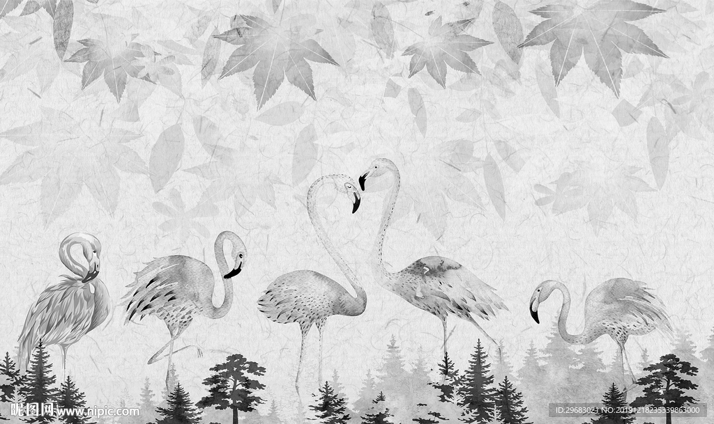 高档 现代装饰画 TIF分层