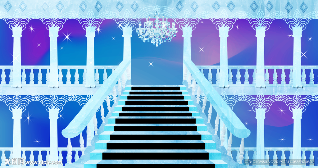 公主水晶宫殿城堡