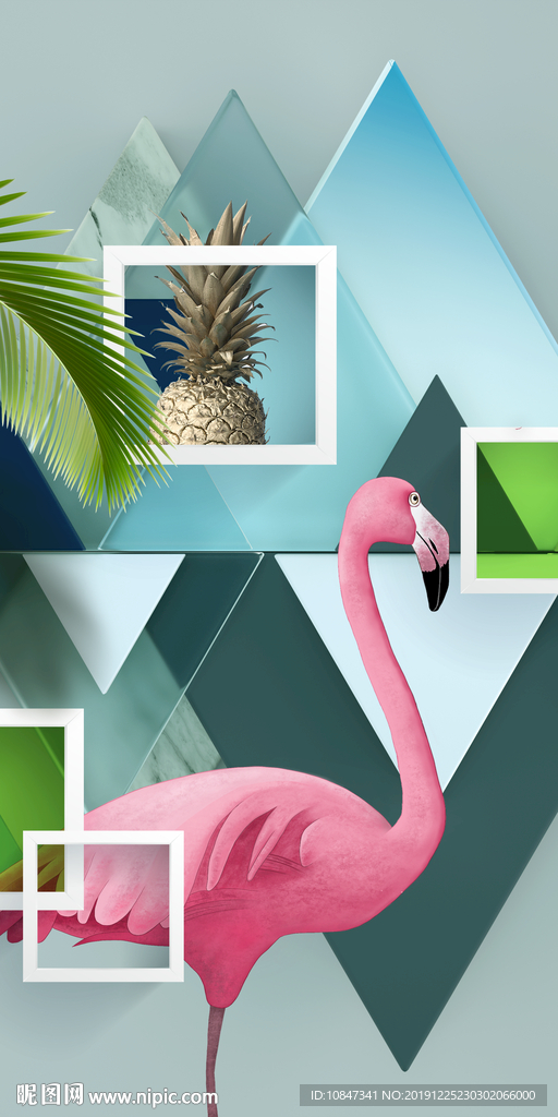 欧式现代新装饰画 TIF分层