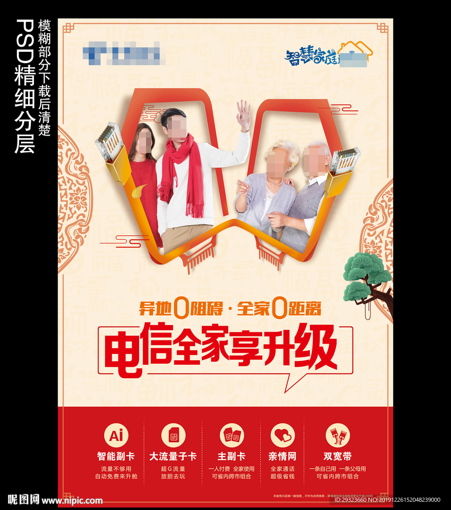 电信全家享升级