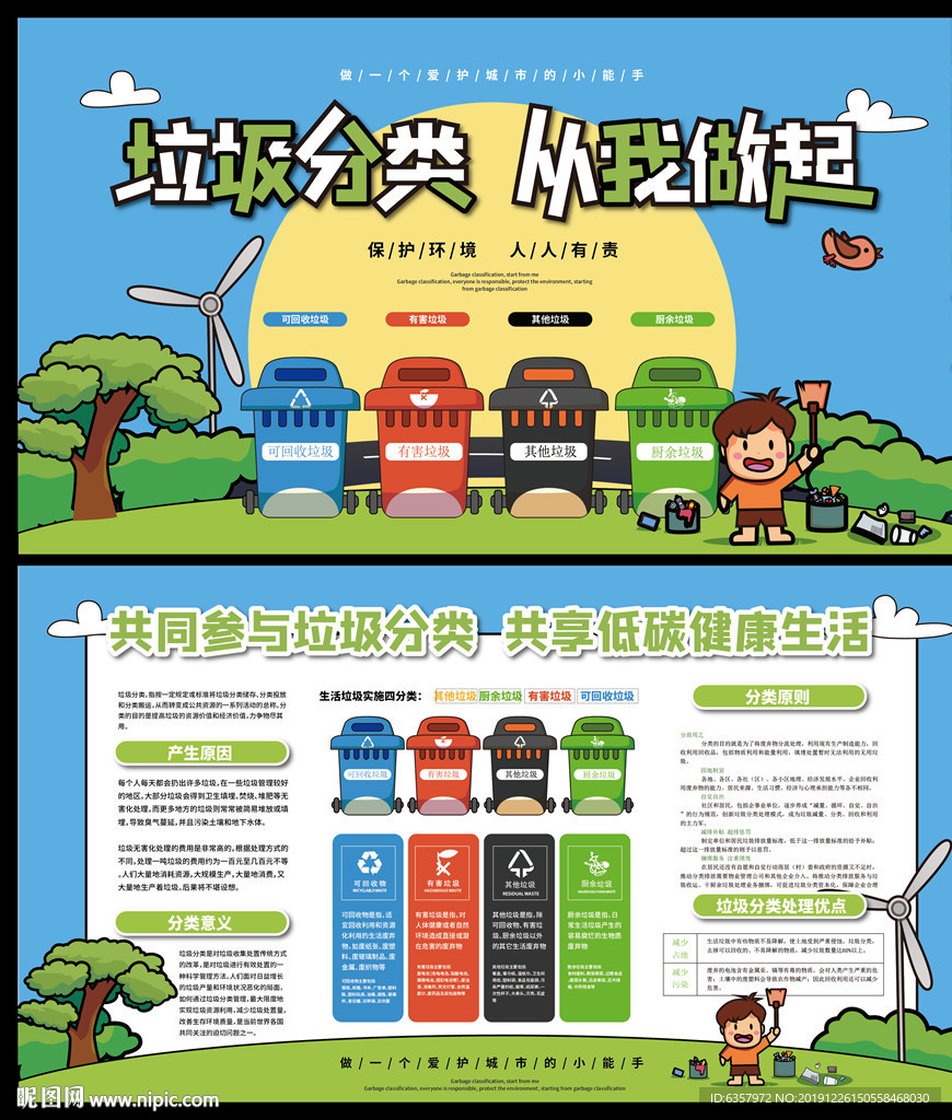 垃圾分类 从我做起