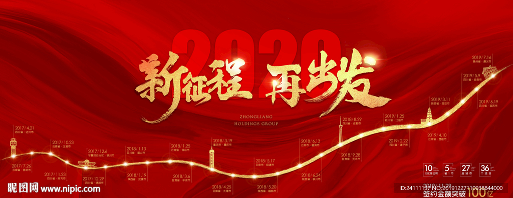 地产新年年终总结大会