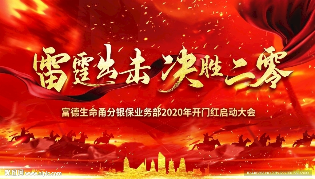 雷霆出击决胜2020背景