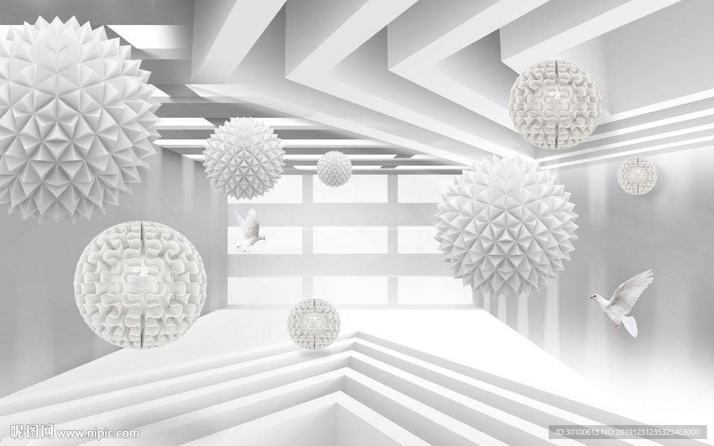 奢华简欧 装饰画 TIF分层