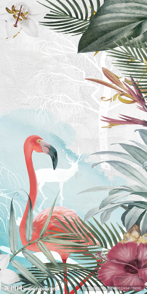 简约新品玄关画 TIF分层