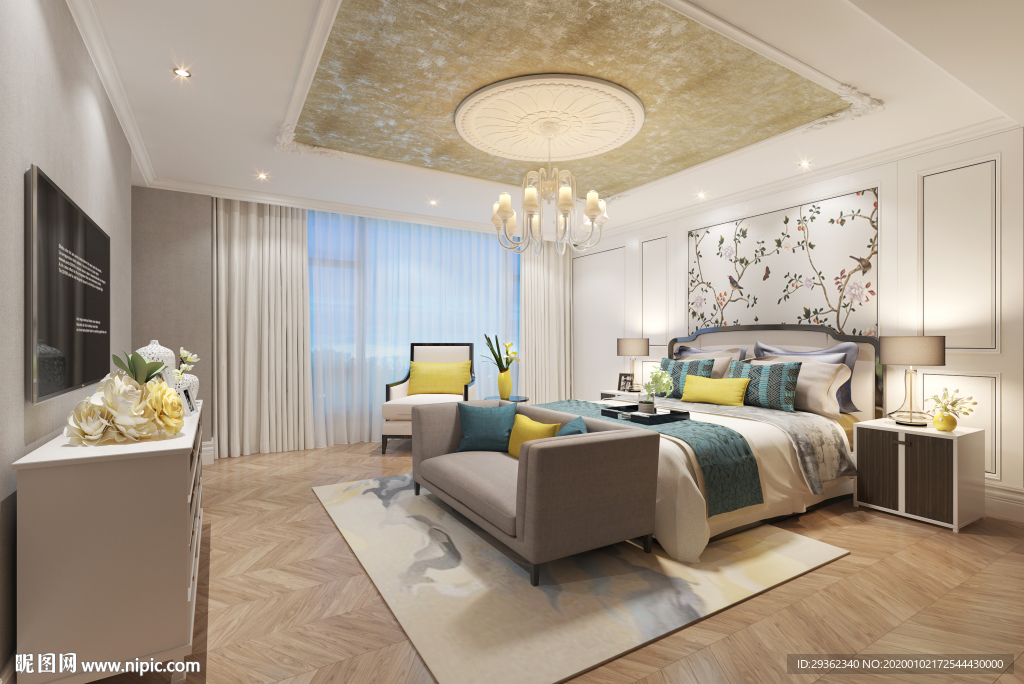 样板房主人房设计效果图