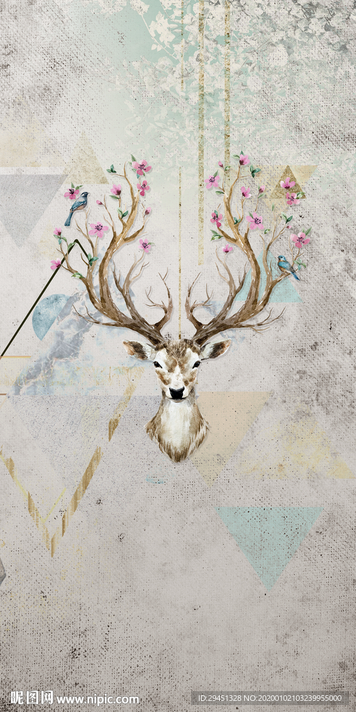 现代玄关新装饰画 TIF分层