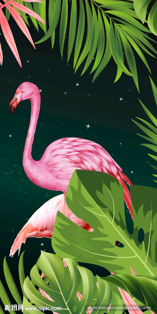 绿植新品玄关画 TIF分层