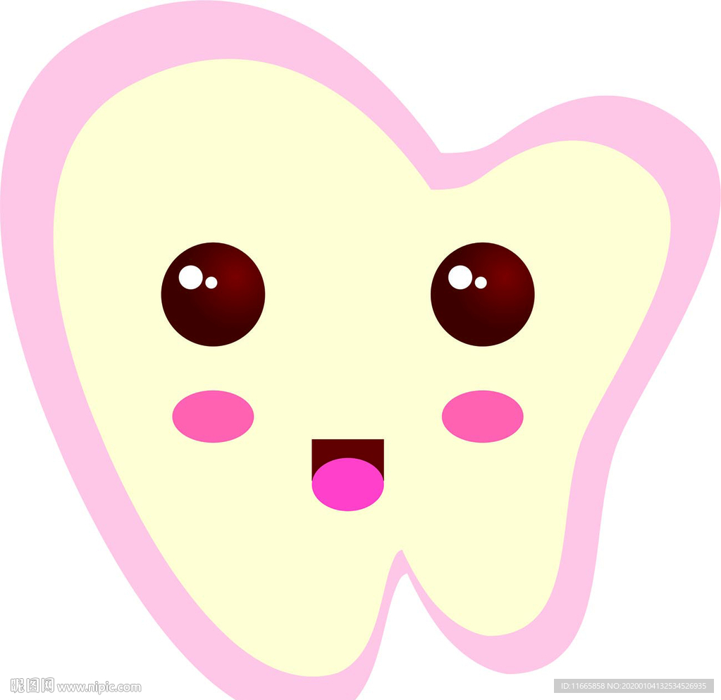 卡通牙