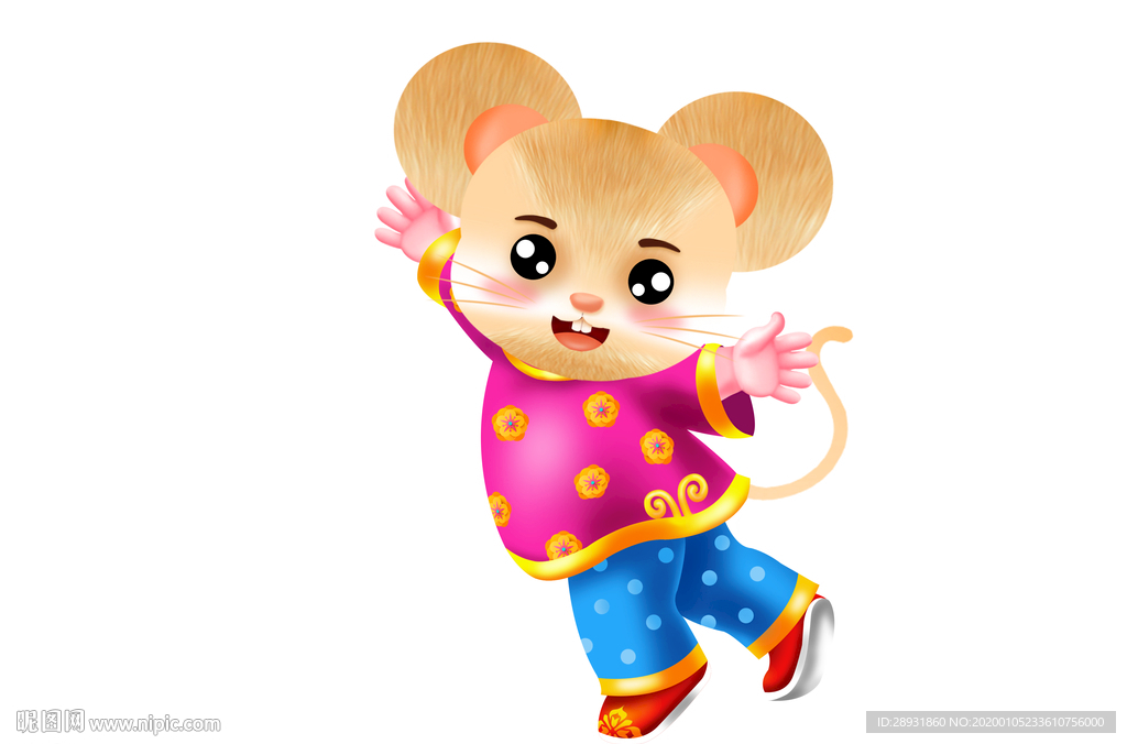 卡通老鼠鼠年素材可爱老鼠